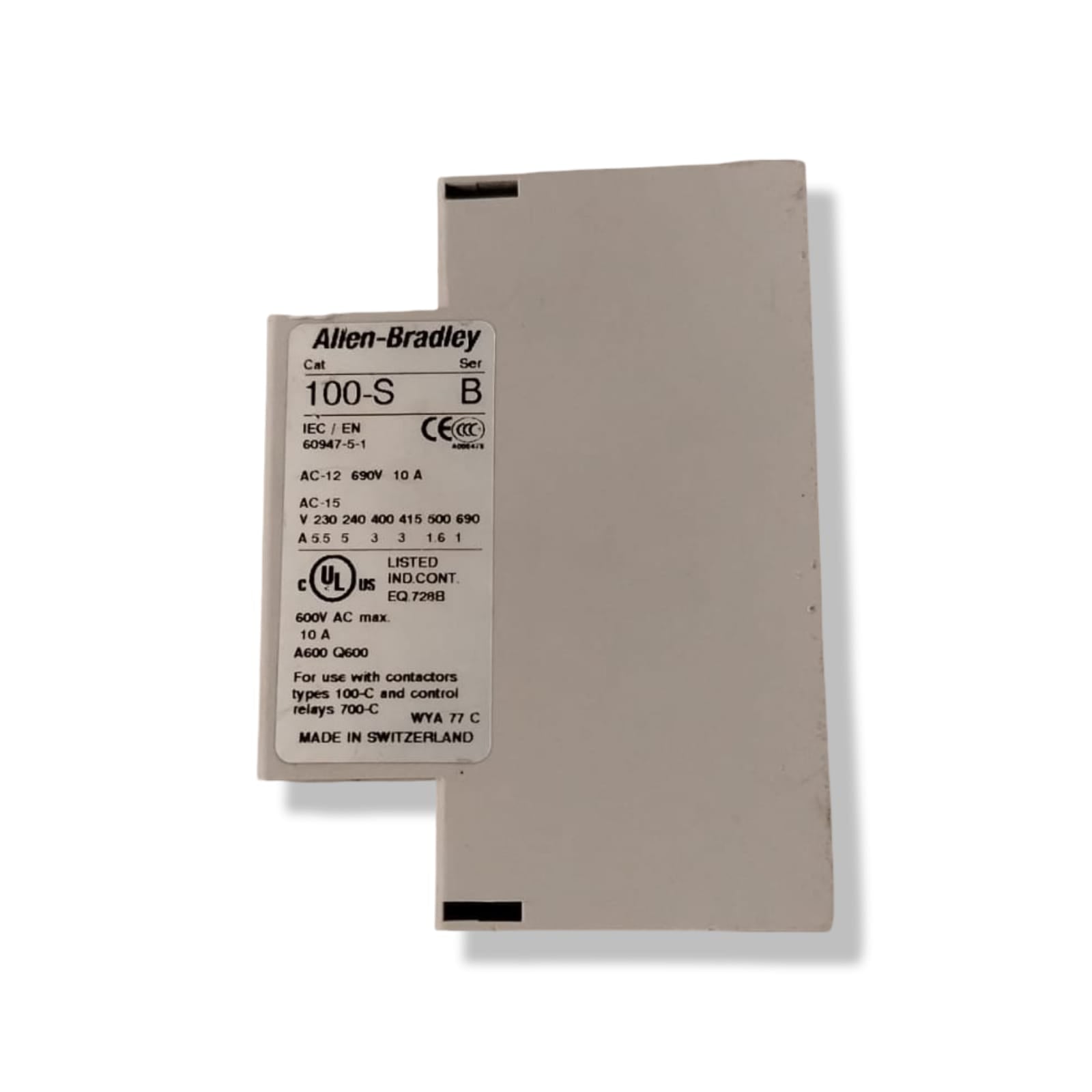 ALLLEN BRADLEY 100-S SER B /B01
