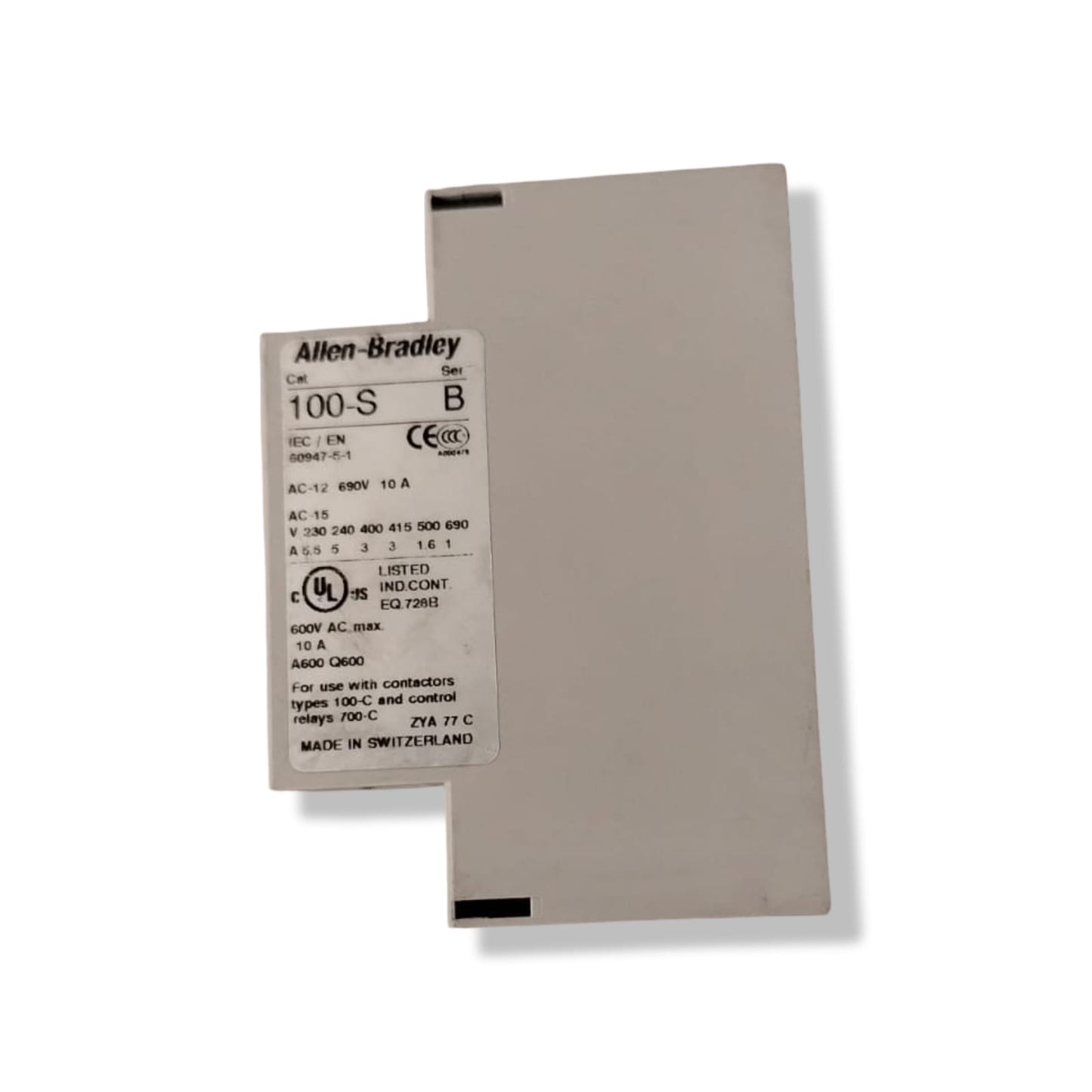 ALLLEN BRADLEY 100-S SER B / A10