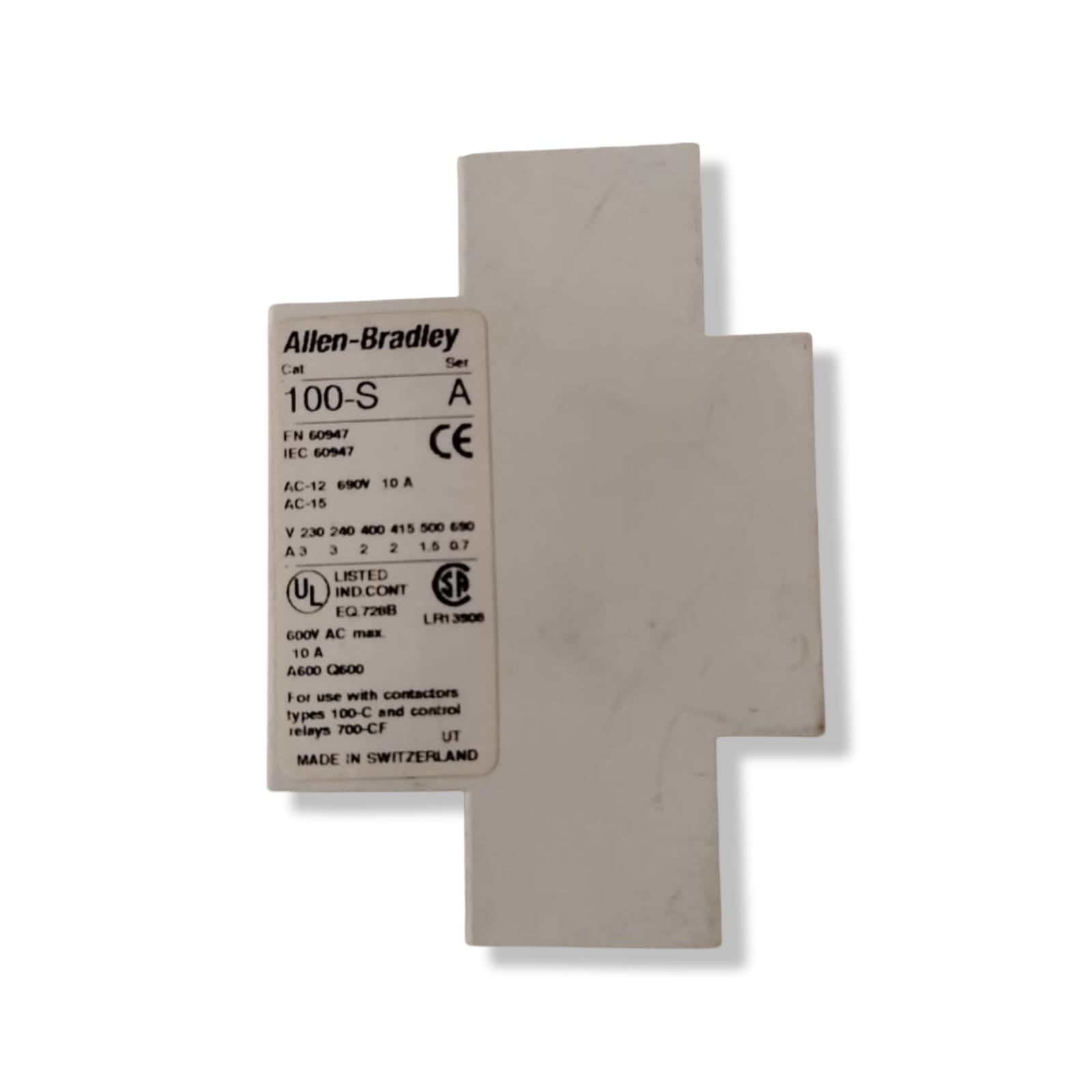 ALLLEN BRADLEY 100-S SER A /B10
