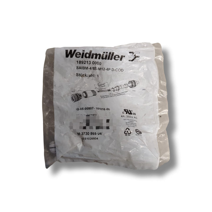 WEIDMÜLLER SAIBM-4/8S-M12-4P D-COD