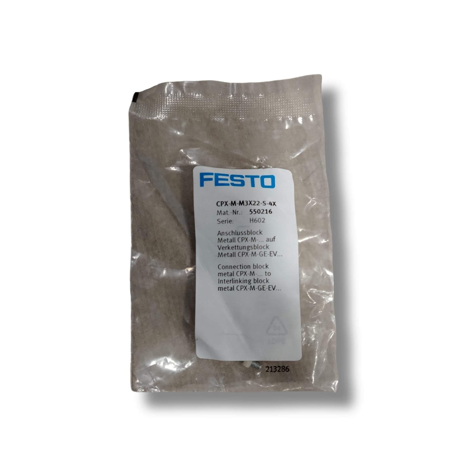 FESTO CPX-M-M3X22-S-4X