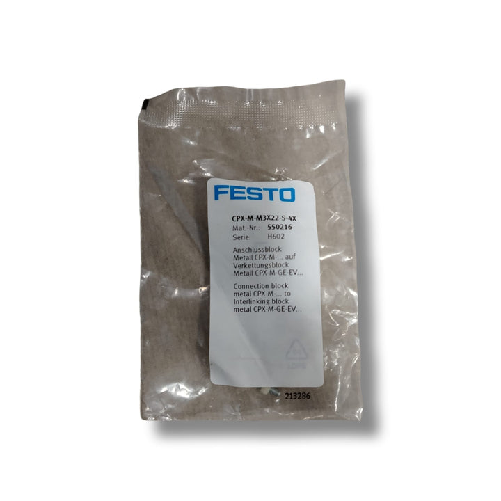 FESTO CPX-M-M3X22-S-4X
