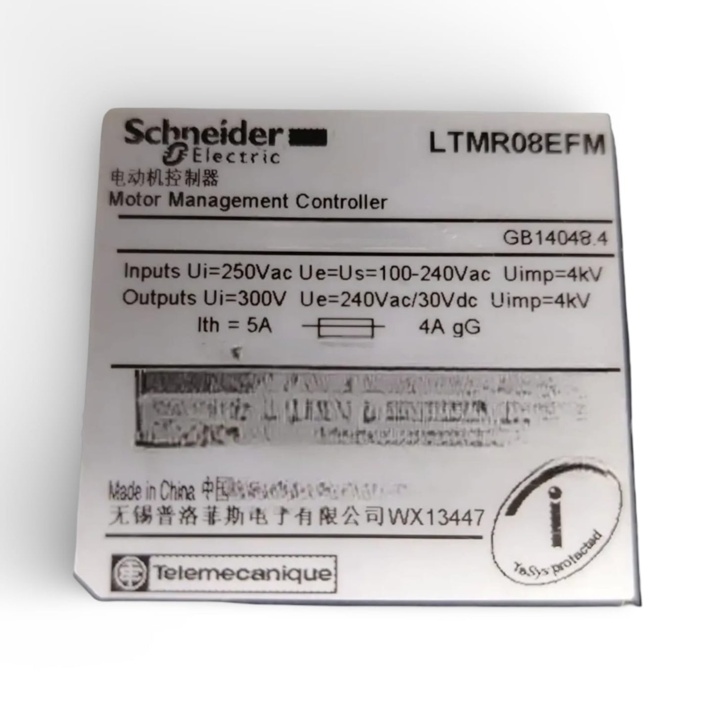 SCHNEIDER ELECTRIC LTMR08EFM
