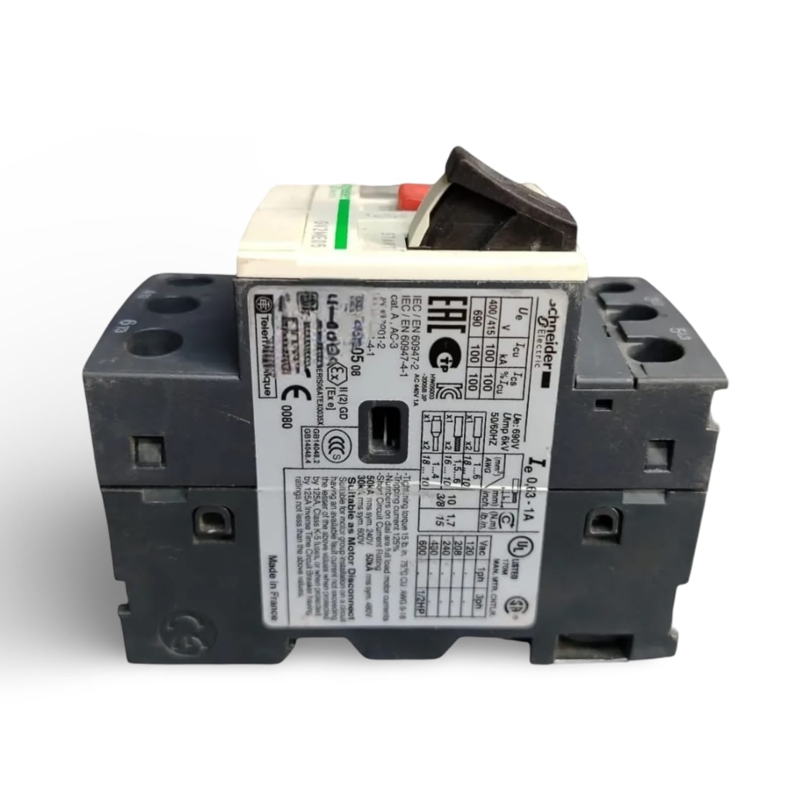 SCHNEIDER ELECTRIC GV2 GV2ME05