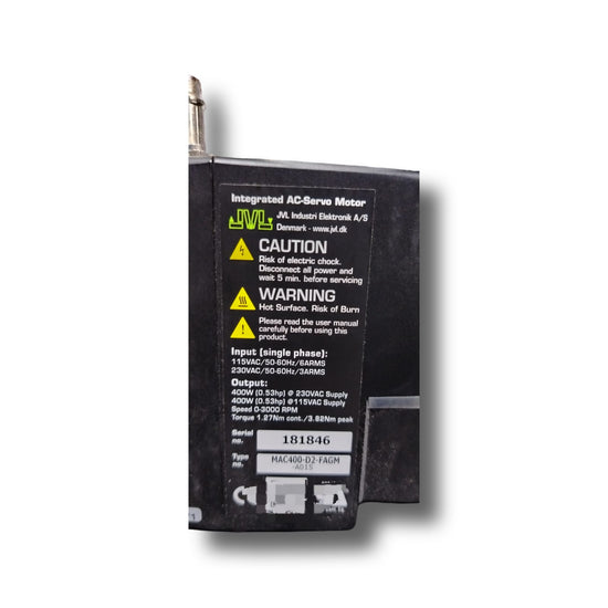 INTEGRATED AC-SERVO MOTOR MAC400-D2-FAGM-A015