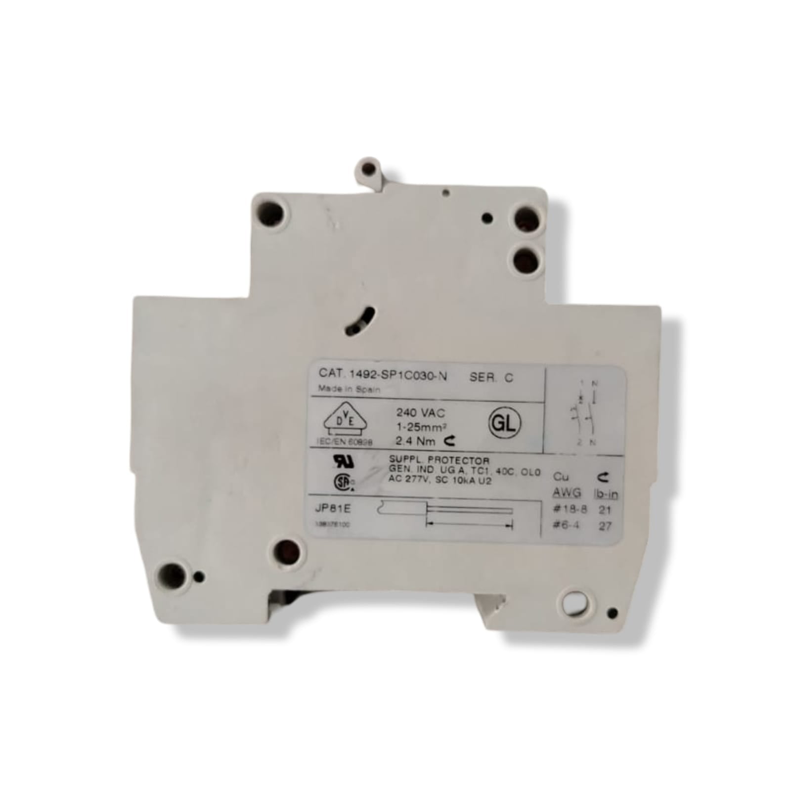 ALLEN BRADLEY 1492-SP1C030-N