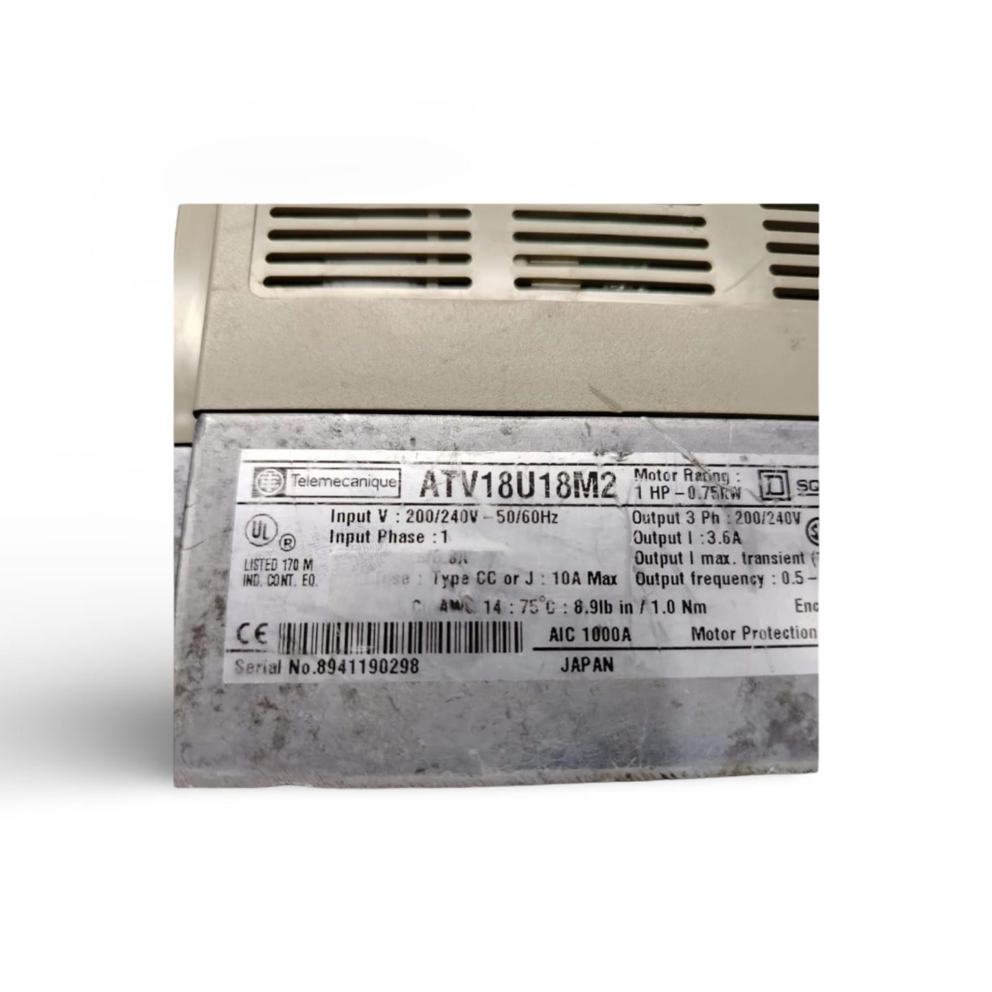 TELEMECANIQUE ATV18U18M2
