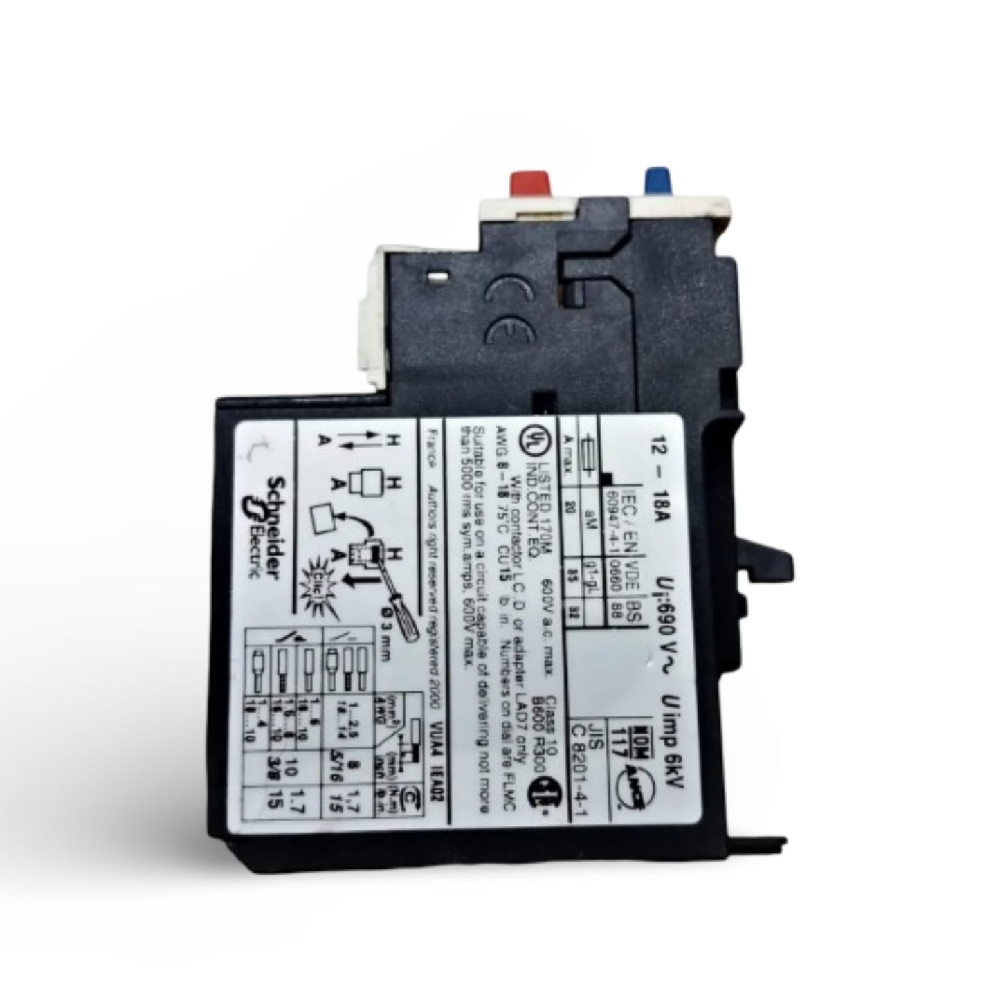 TELEMECANIQUE LR3D21