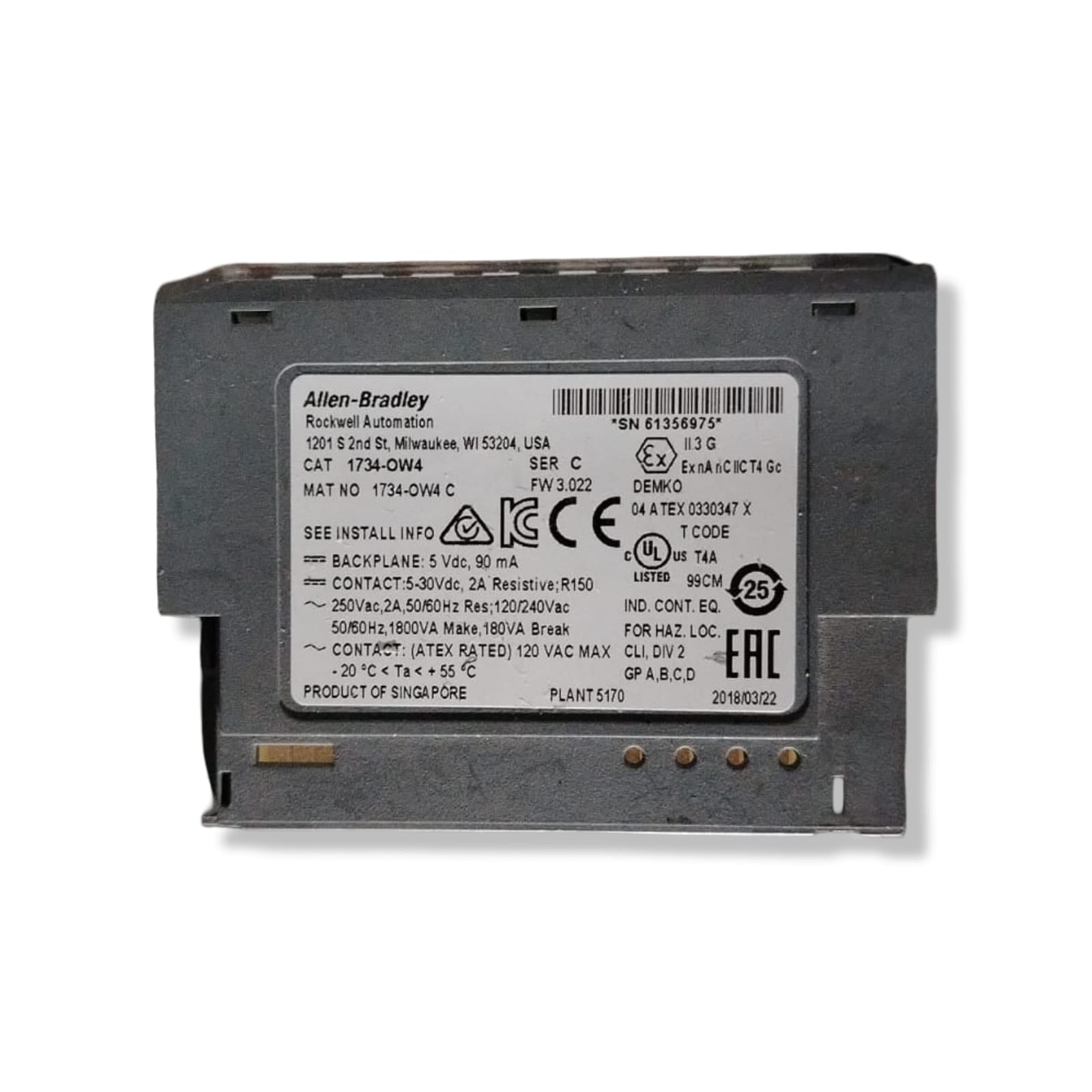 ALLEN BRADLEY 1734-OW4
