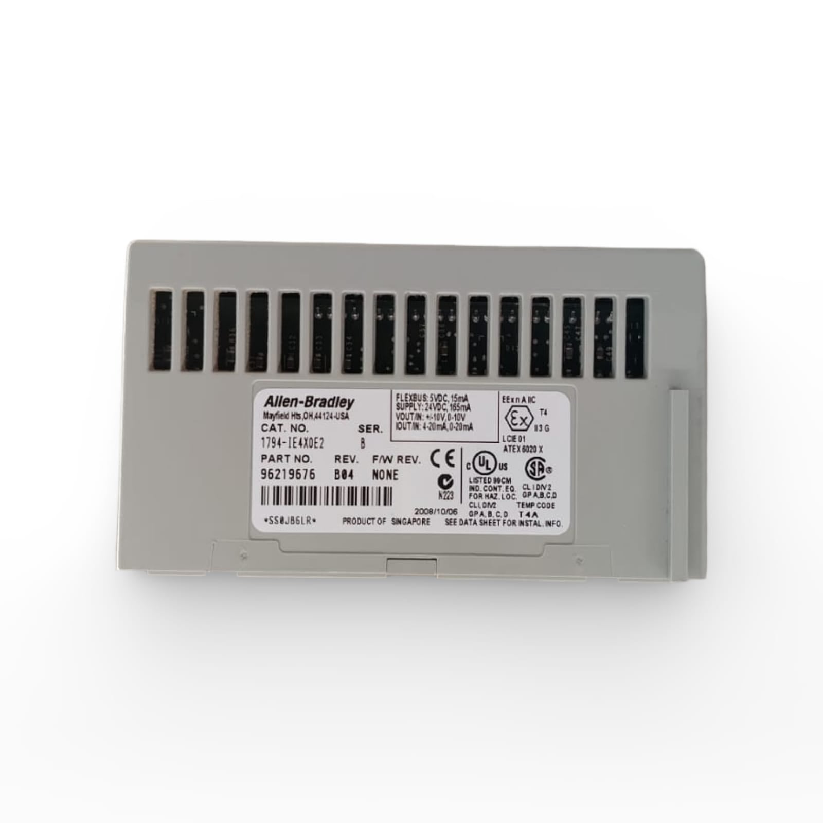 ALLEN BRADLEY 1794-IE4X0E2
