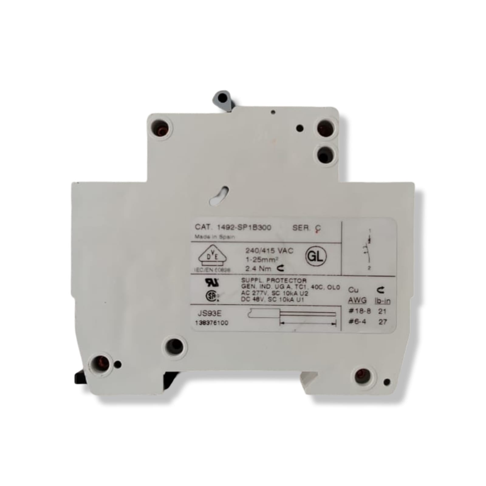 ALLEN BRADLEY 1492-SP1C040