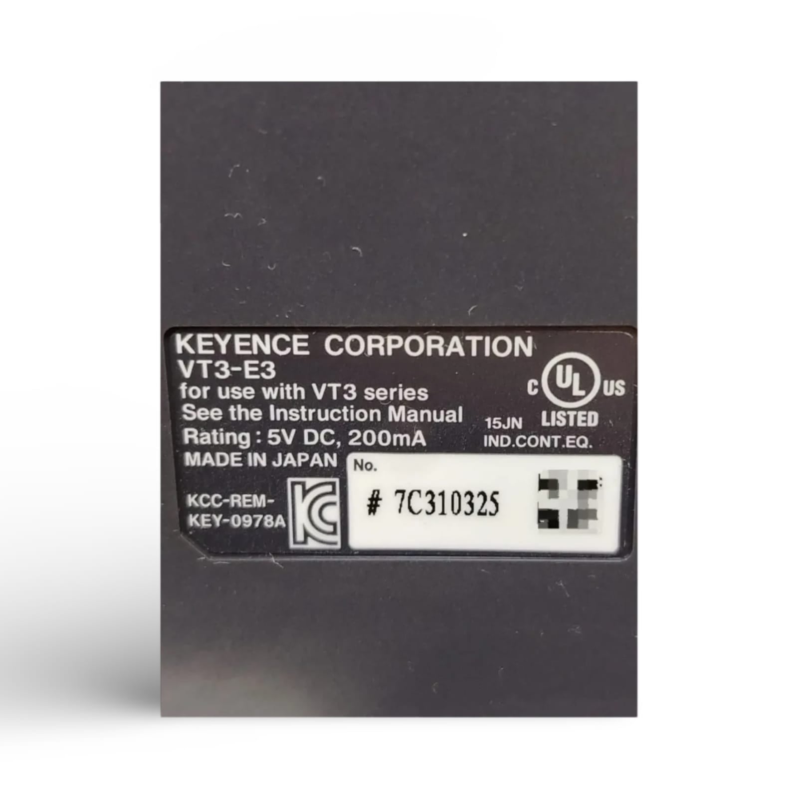 KEYENCE VT3-E3