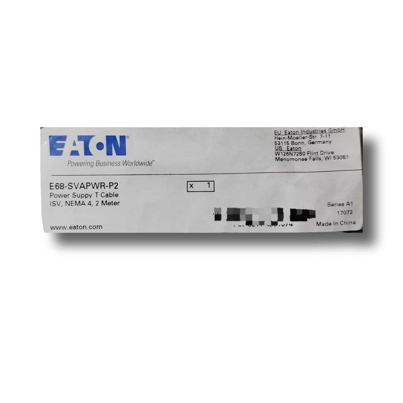 EATON E68-SVAPWR-P2