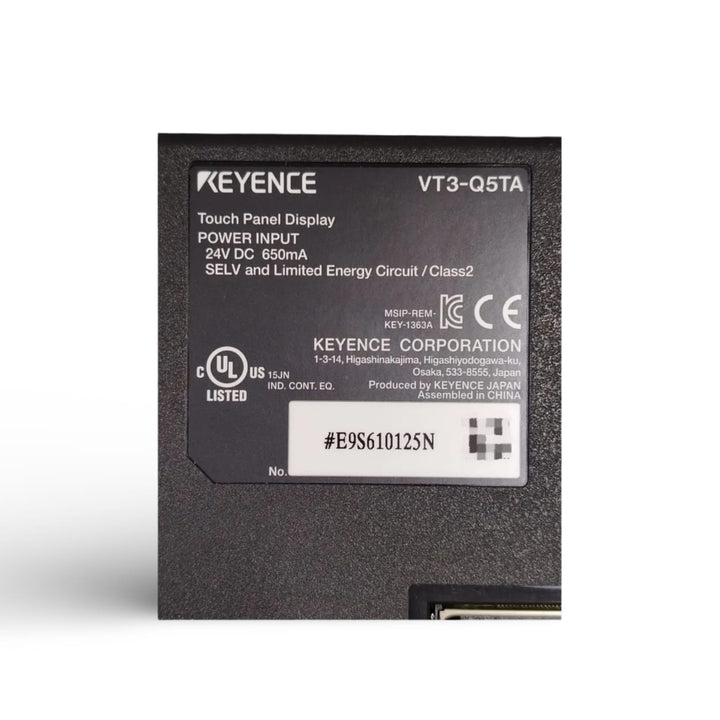KEYENCE VT3-Q5TA