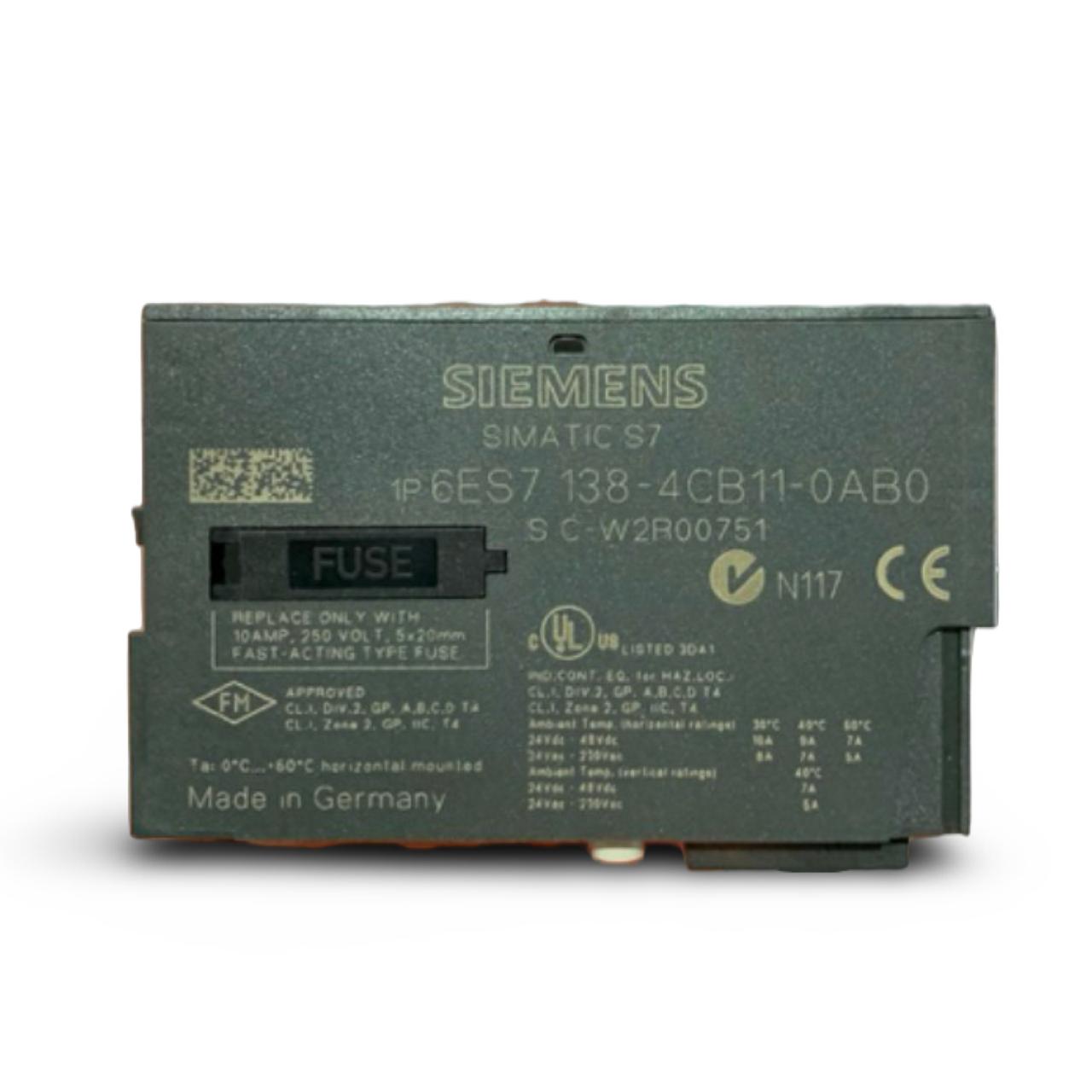 SIEMENS 6ES7 138-4CB11-0AB0
