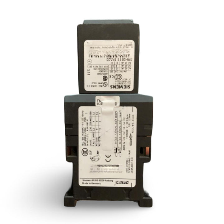 SIEMENS 3RT2016-1BB41+3RH2911-1FA22