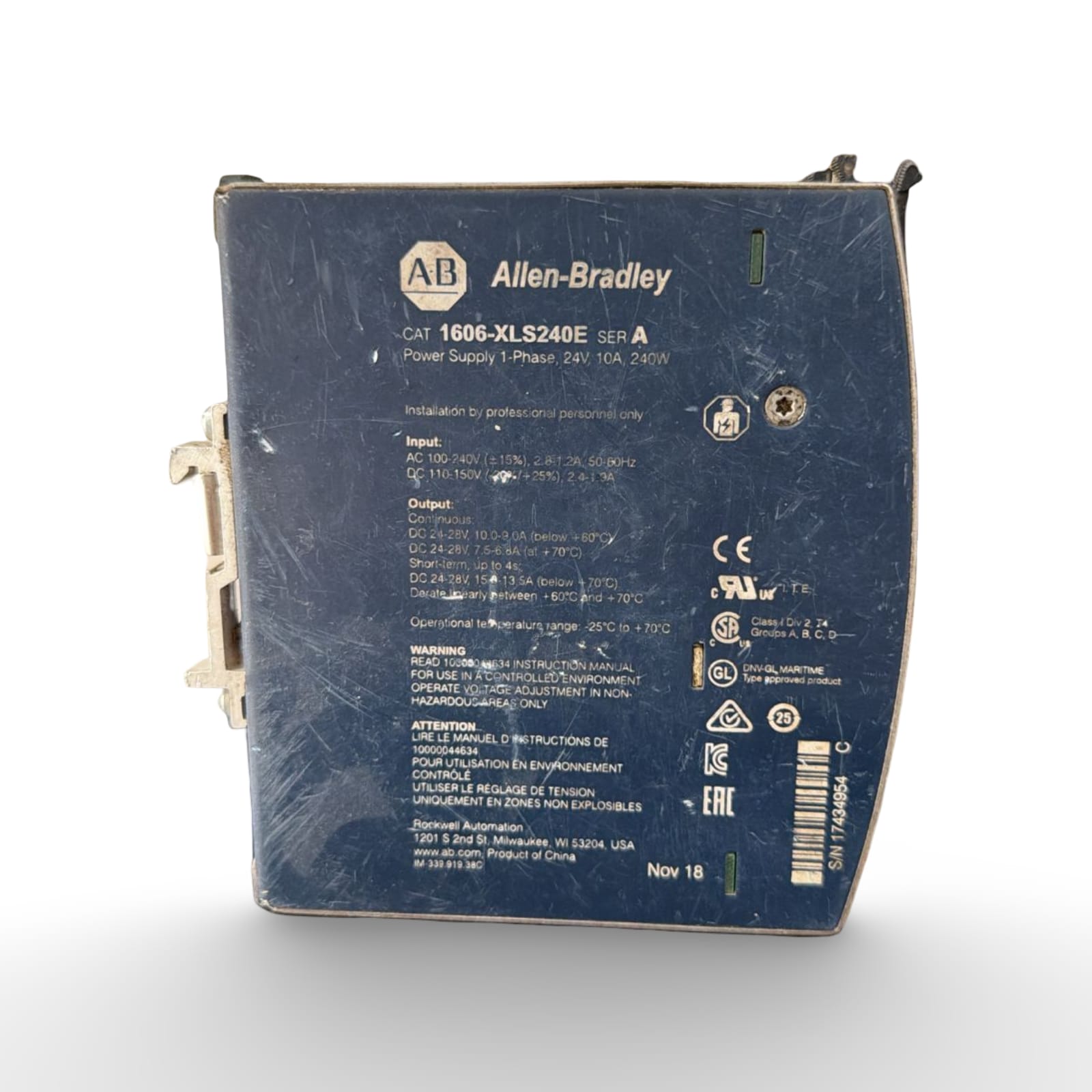 ALLEN BRADLEY 1606-XL240E