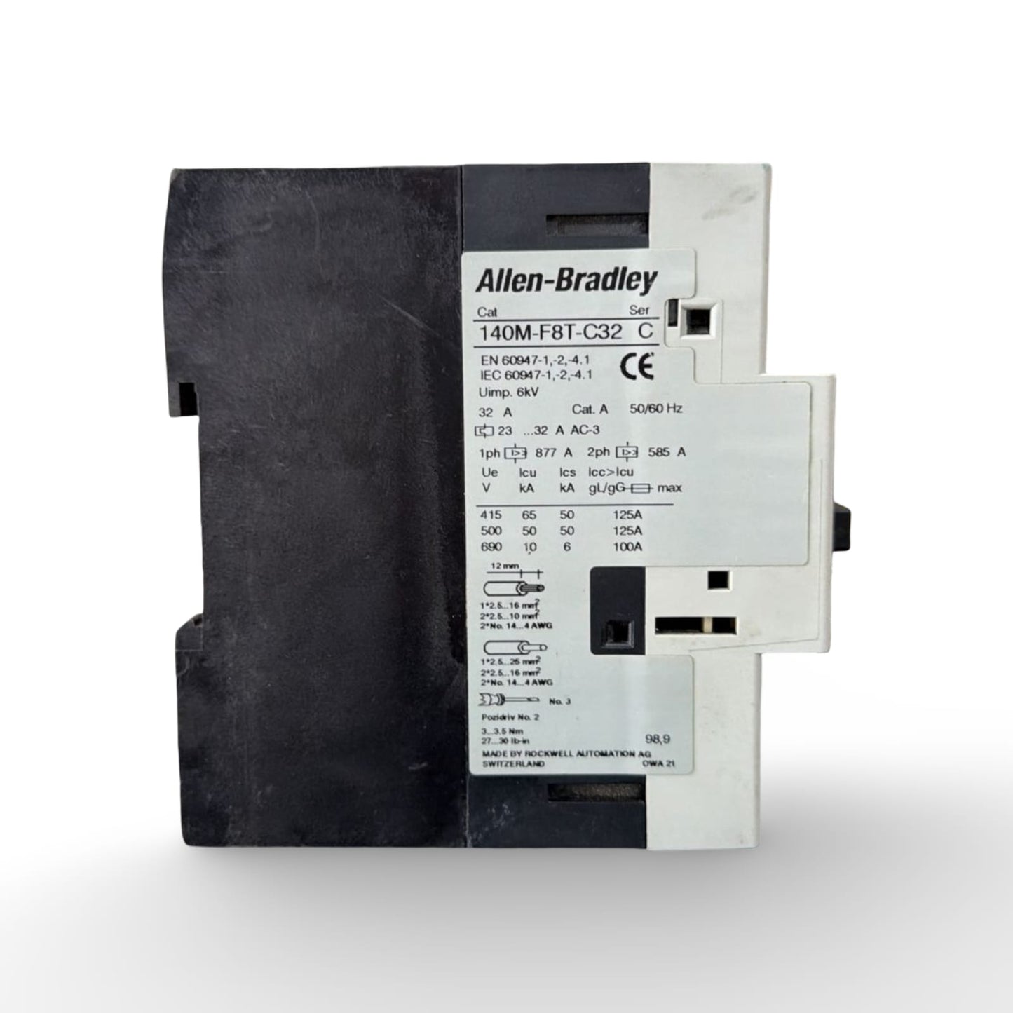 ALLEN BRADLEY 140M-F8T-C32