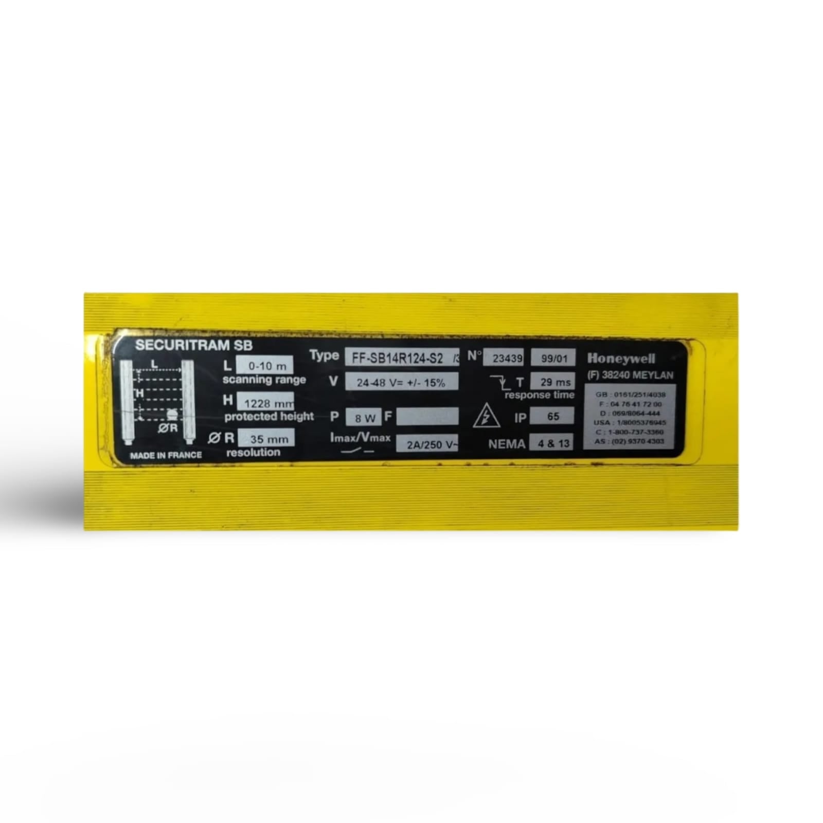HONEYWELL FF-SB14R104-S2/3