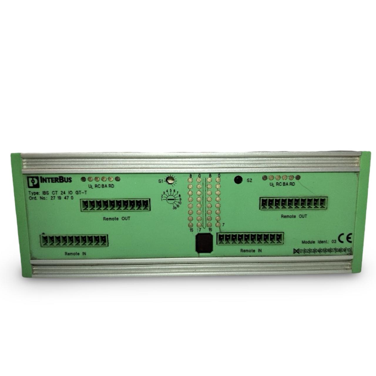PHOENIX CONTACT Ibs Ct 24 Io Gt-t