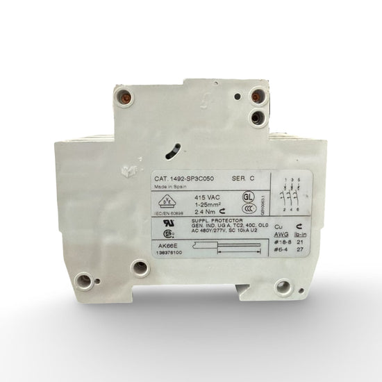 ALLEN BRADLEY 1492-SP3C050