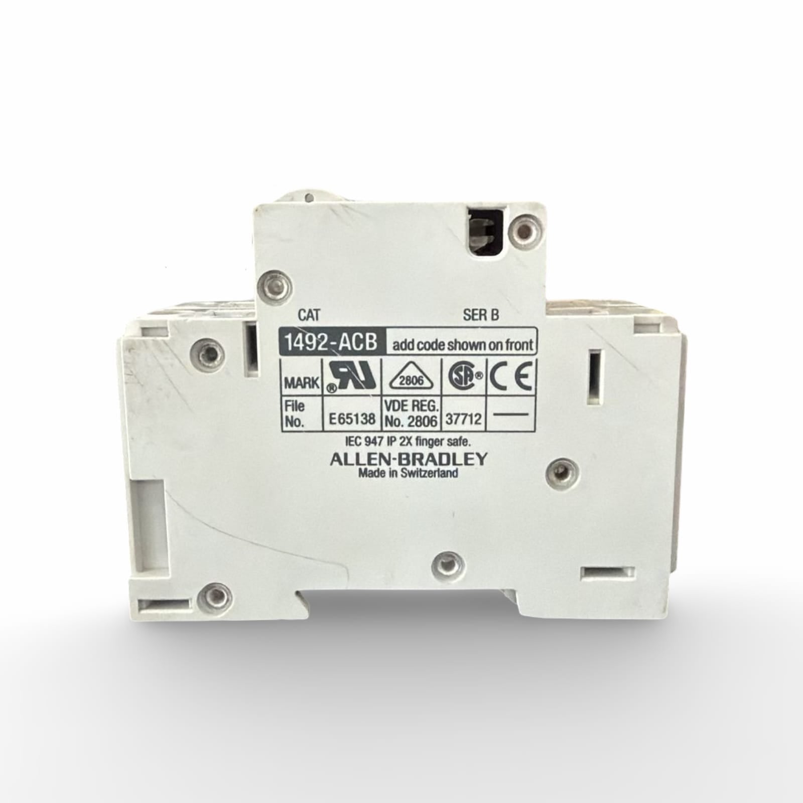 ALLEN BRADLEY 1492-CB1+1492-ACB