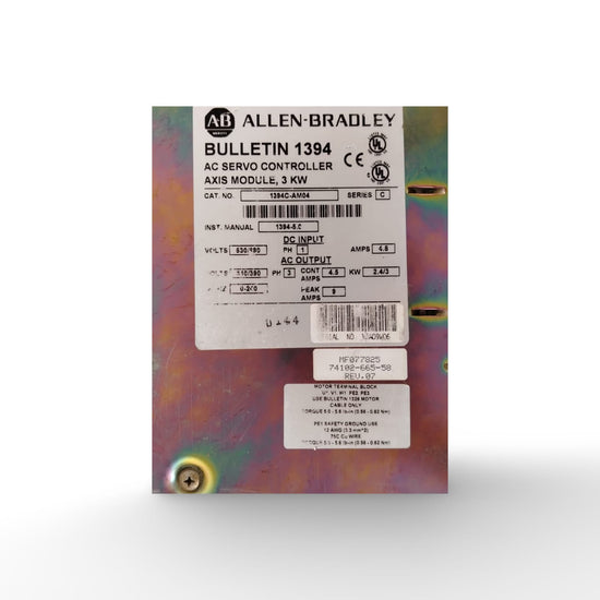 ALLEN BRADLEY 1394C-AM04