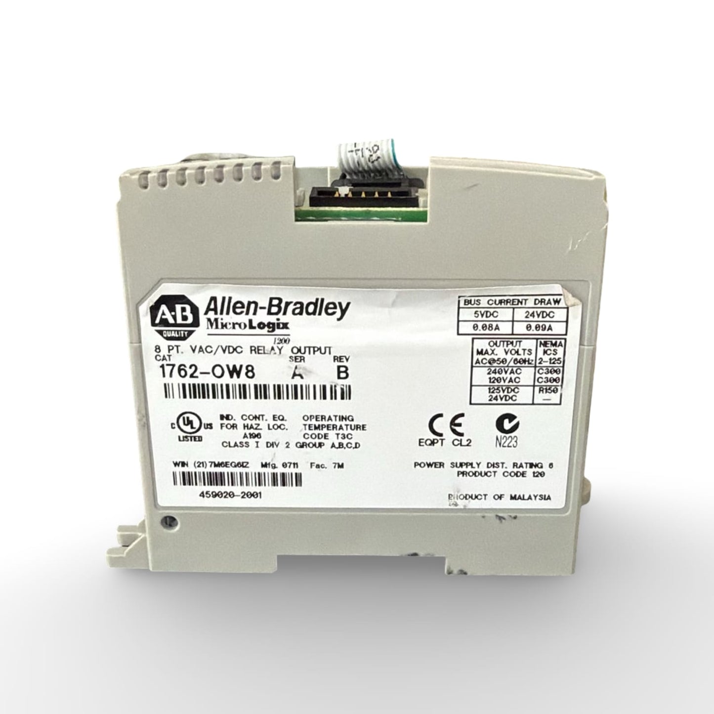 ALLEN BRADLEY 1762-OW8