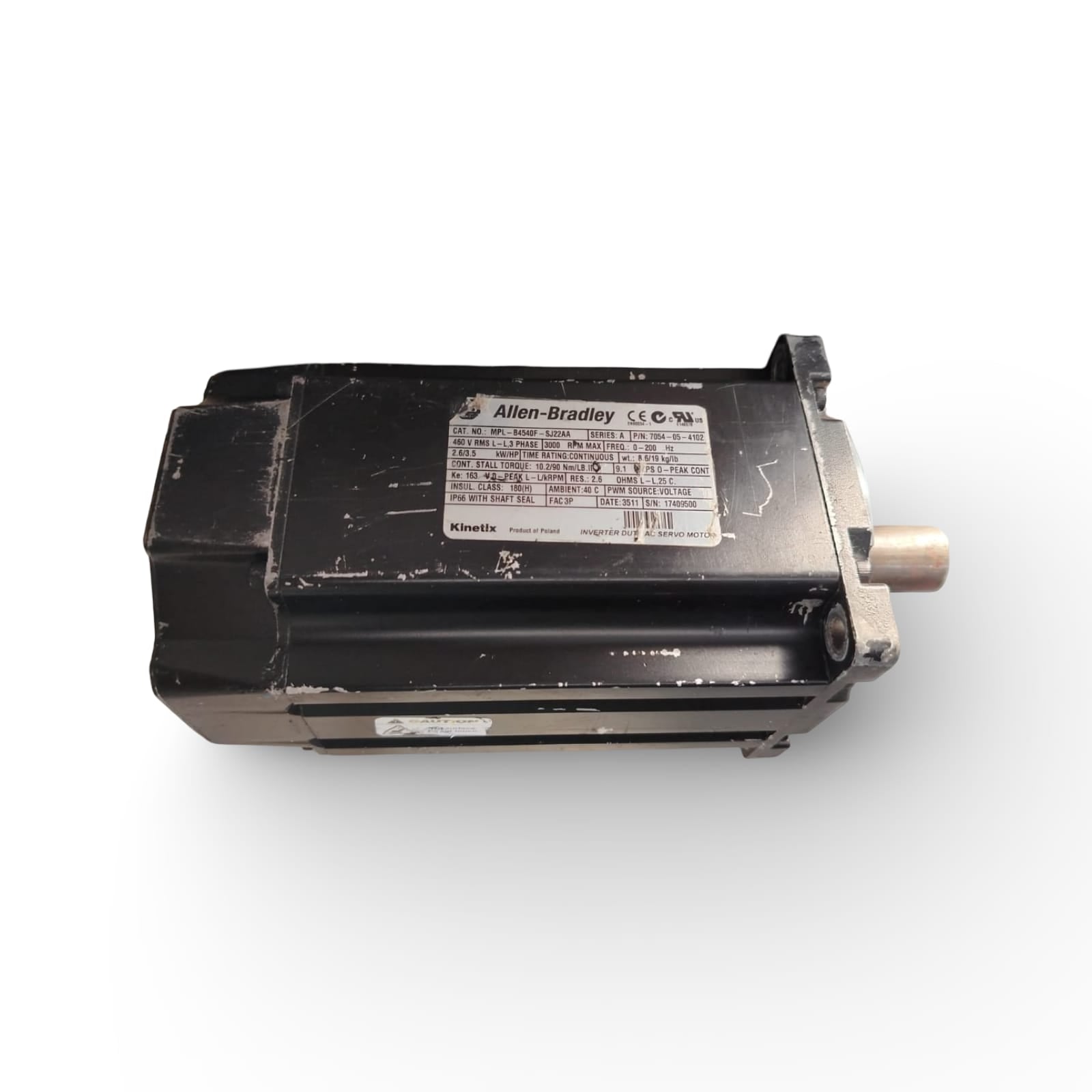 ALLEN BRADLEY MPL-B4540F-SJ22AA