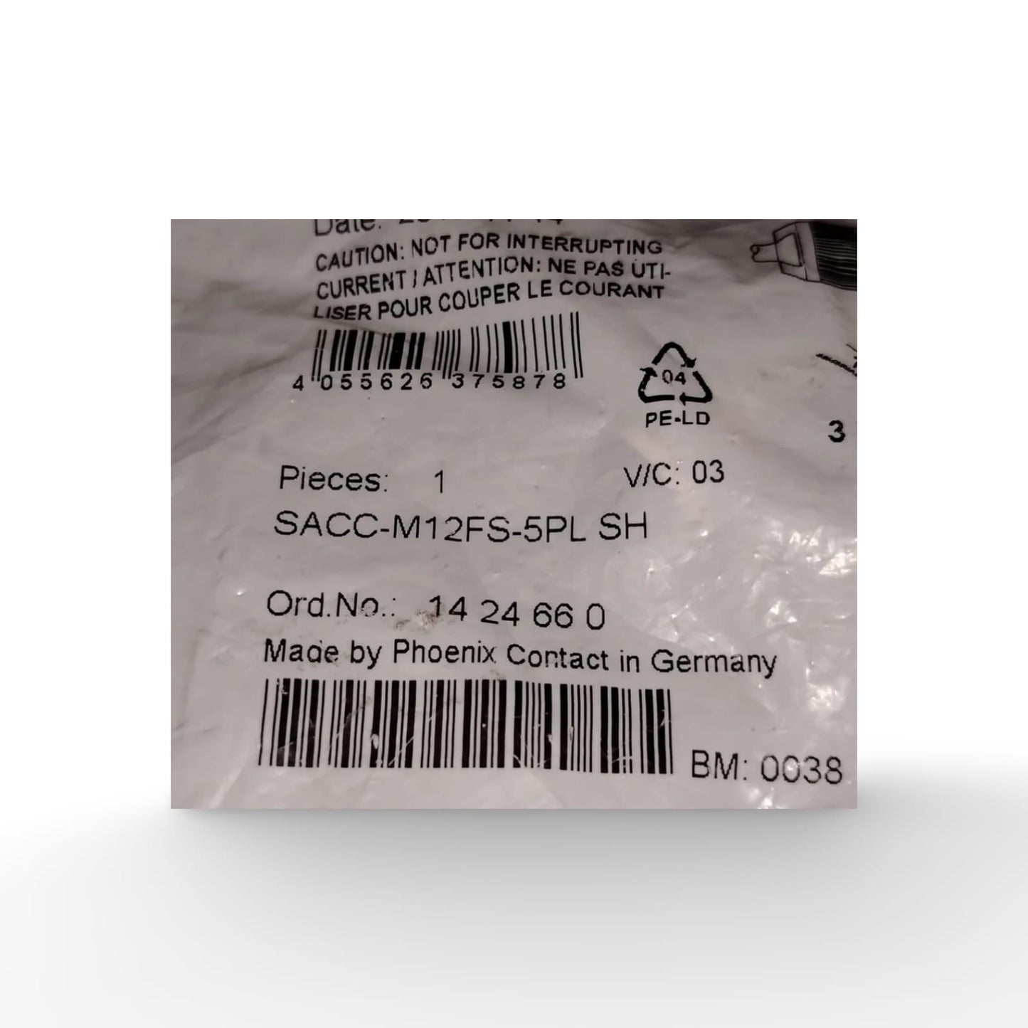 PHOENIX CONTACT SACC-M12FS-5PL SH