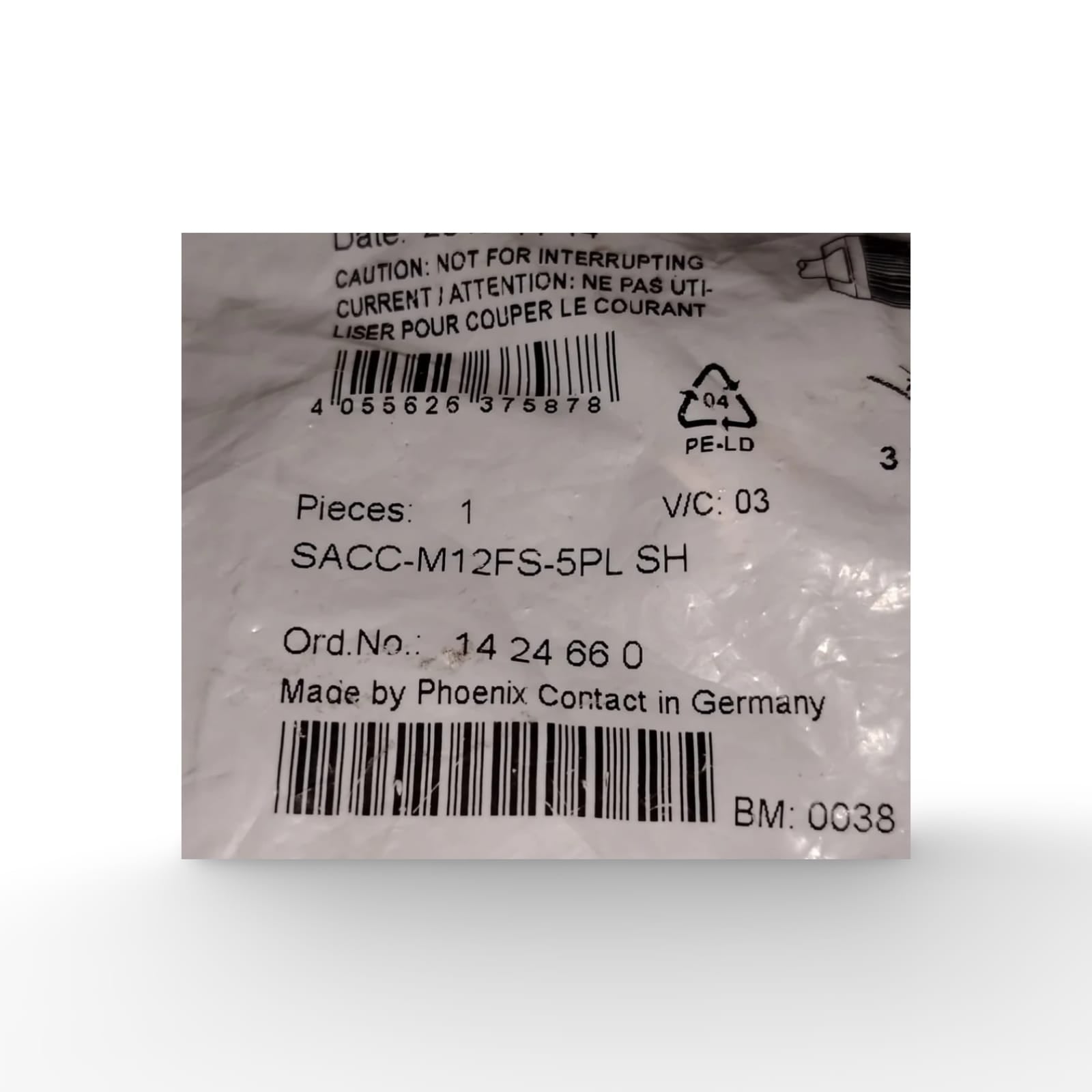 PHOENIX CONTACT SACC-M12FS-5PL SH
