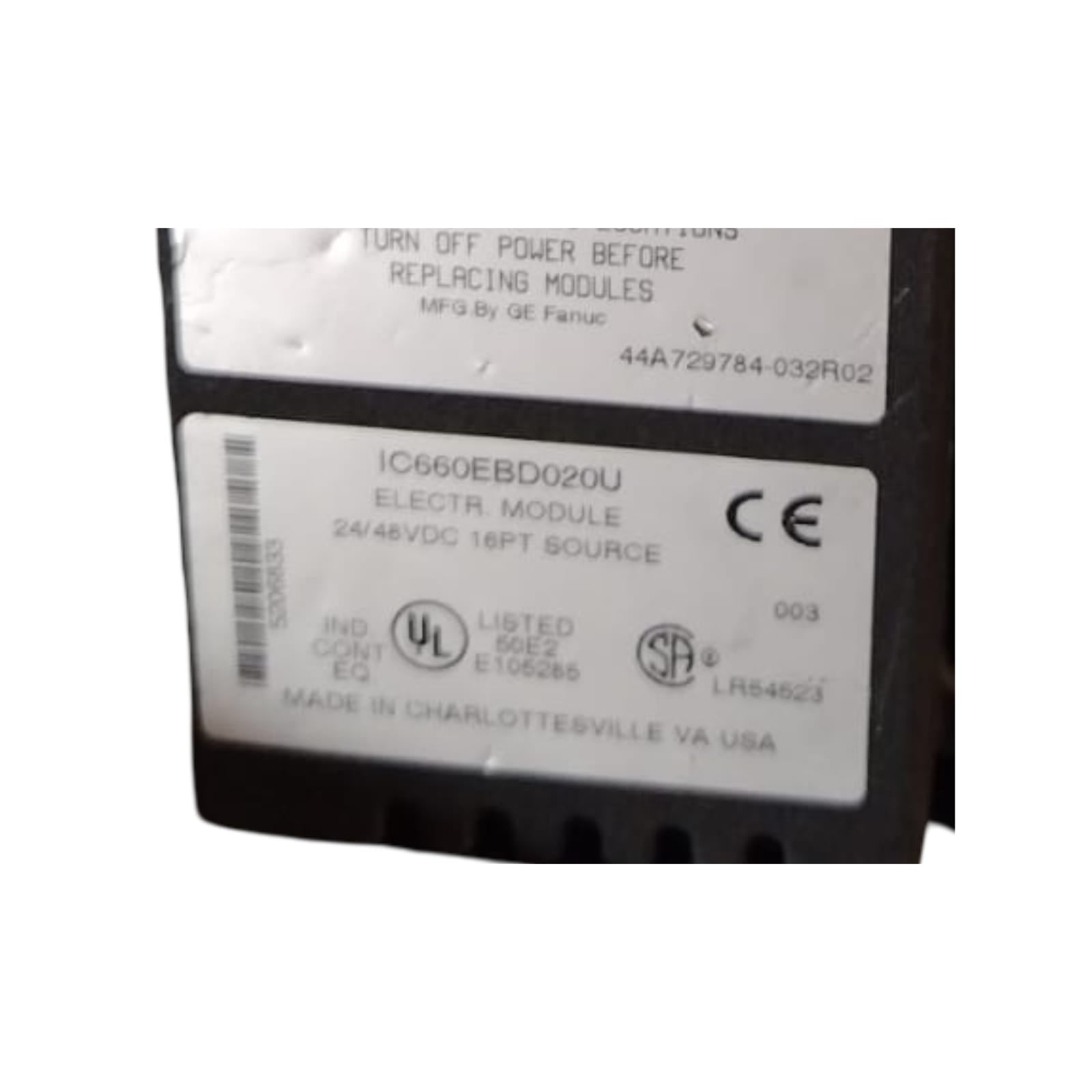 FANUC IC660EBD020U
