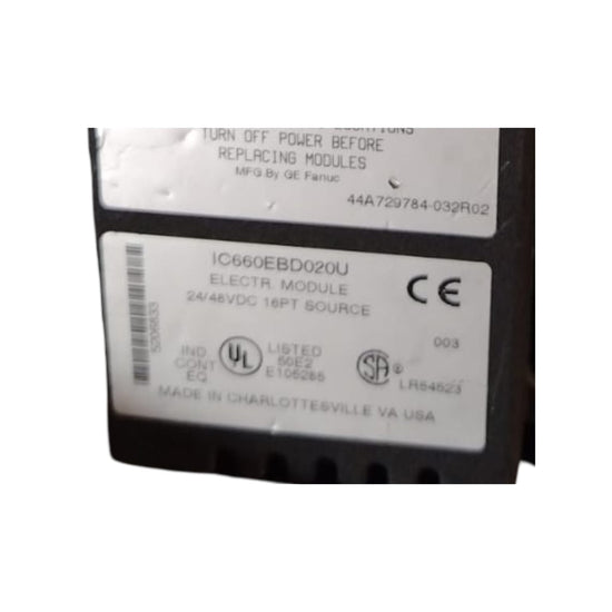 FANUC IC660EBD020U