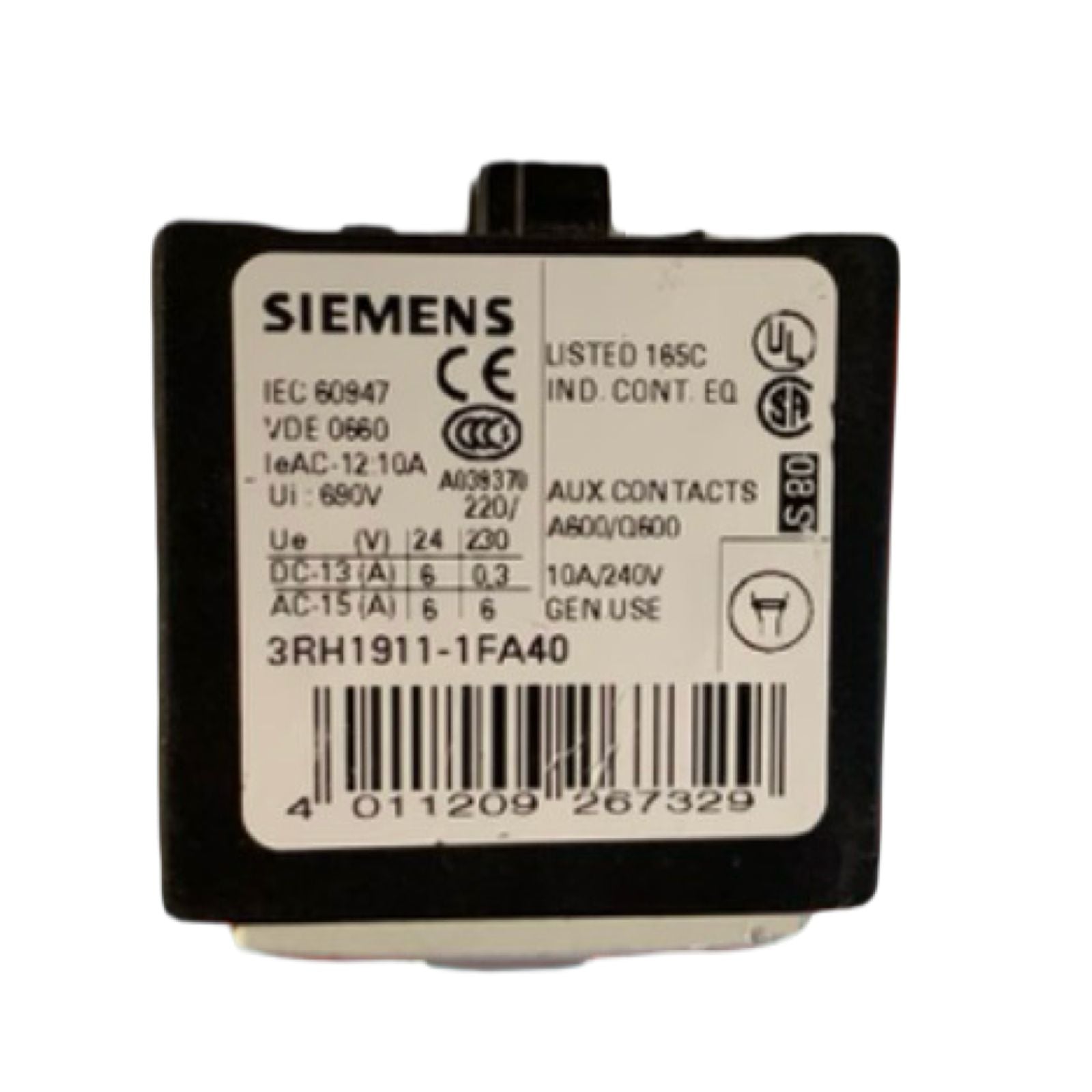 SIEMENS 3RH1911-1FA40