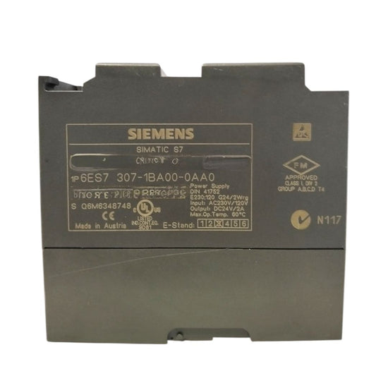 SIEMENS 6ES7 307-1BA00-0AA0