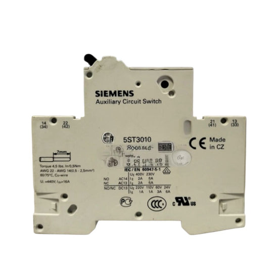 SIEMENS 5ST3010 AS