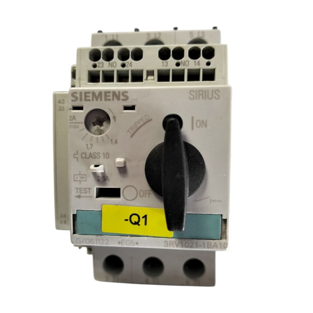 SIEMENS 3RV1021-1BA10 + 3RV1901-2B