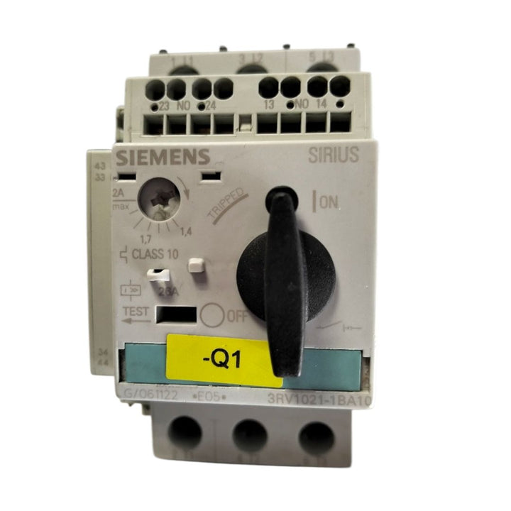 SIEMENS 3RV1021-1BA10 + 3RV1901-2B