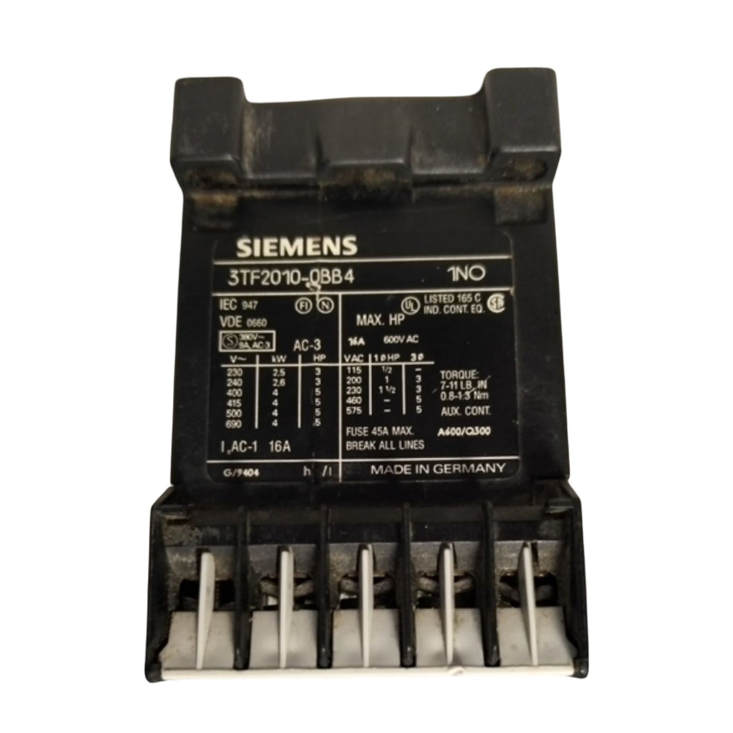 SIEMENS 3TF2010-0BB4