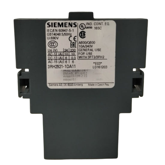 SIEMENS 3RH2921-1DA11