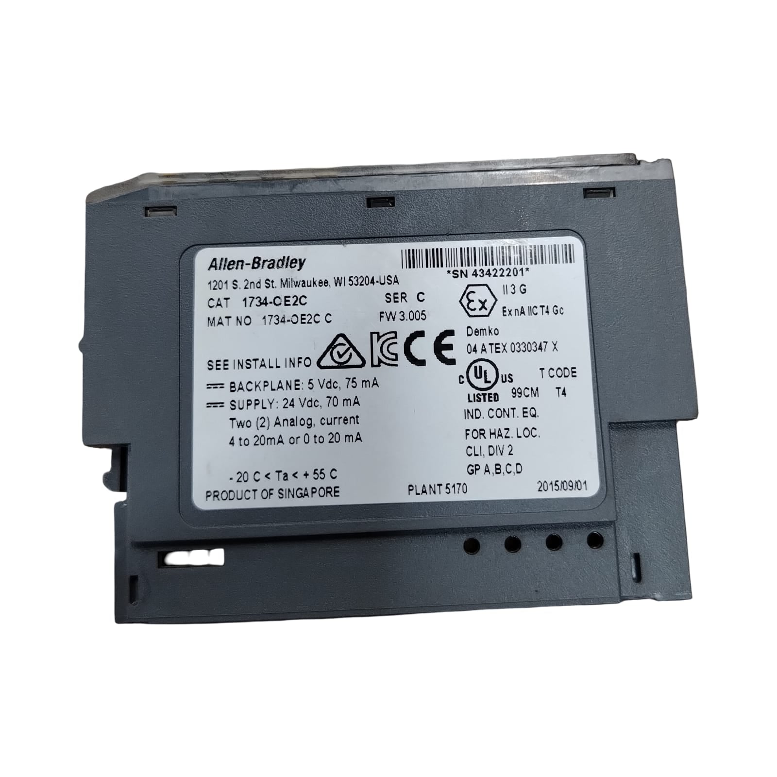 ALLEN BRADLEY 1734-OE2C