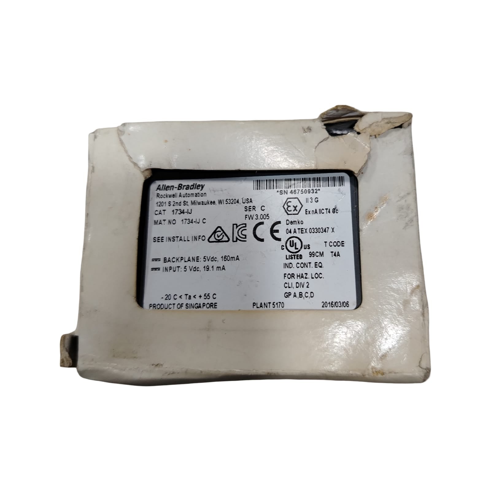 ALLEN BRADLEY 1734-IJ C