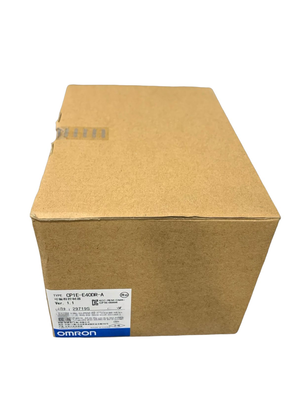 OMRON CP1E-E40DR-A