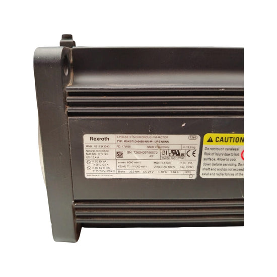 REXROTH MSK071D-0450-NN-M1-UP2-NSNN