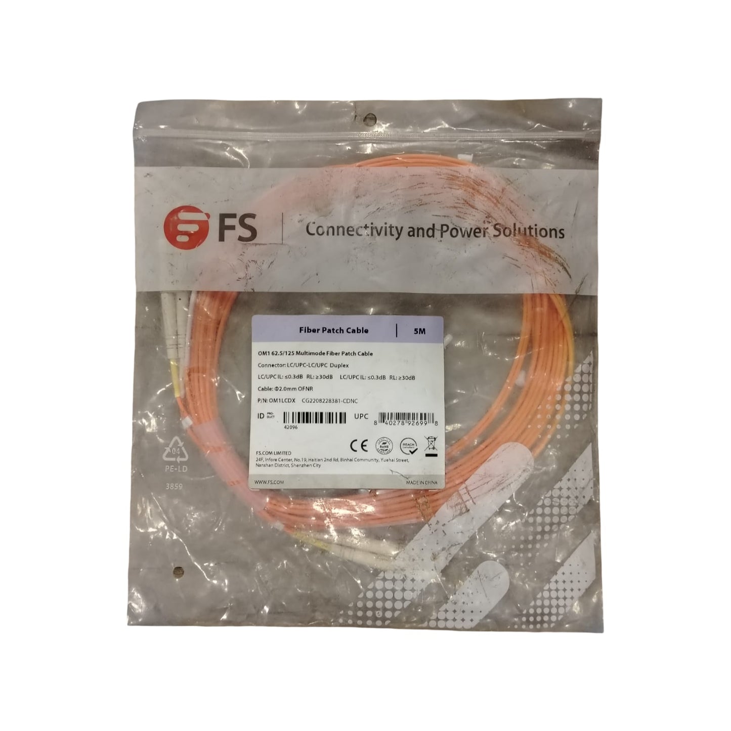FS LC/UPC-LC/UPC DUPLEX