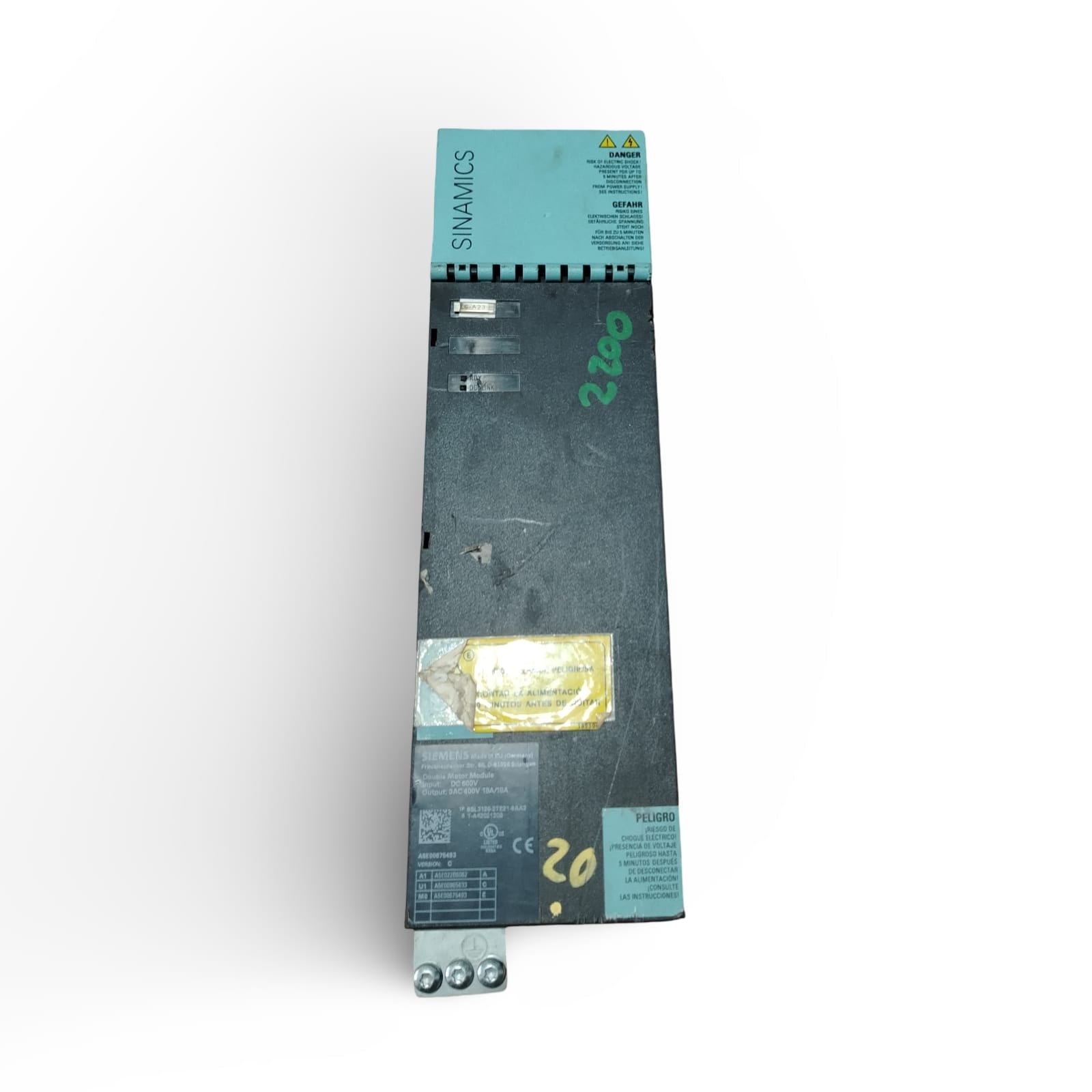 SIEMENS 6SL3210-2TE21-8AA3