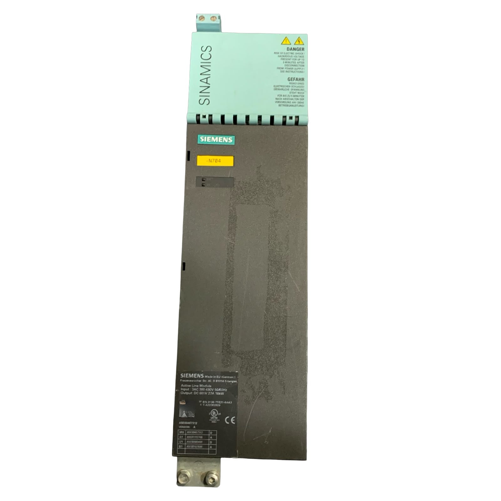 SIEMENS 6SL3130-7TE21-6AA3
