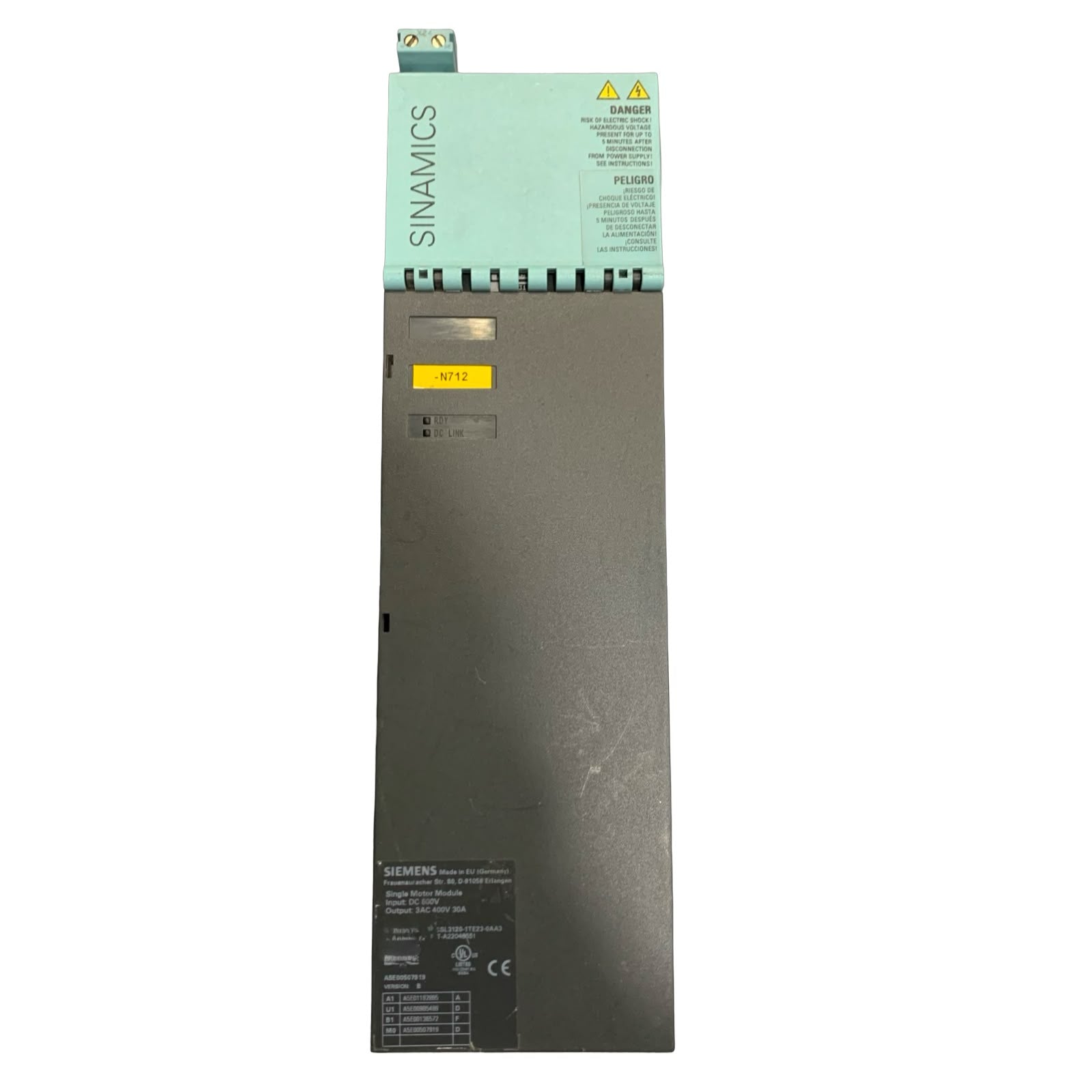 SIEMENS 6SL3120-1TE23-0AA3