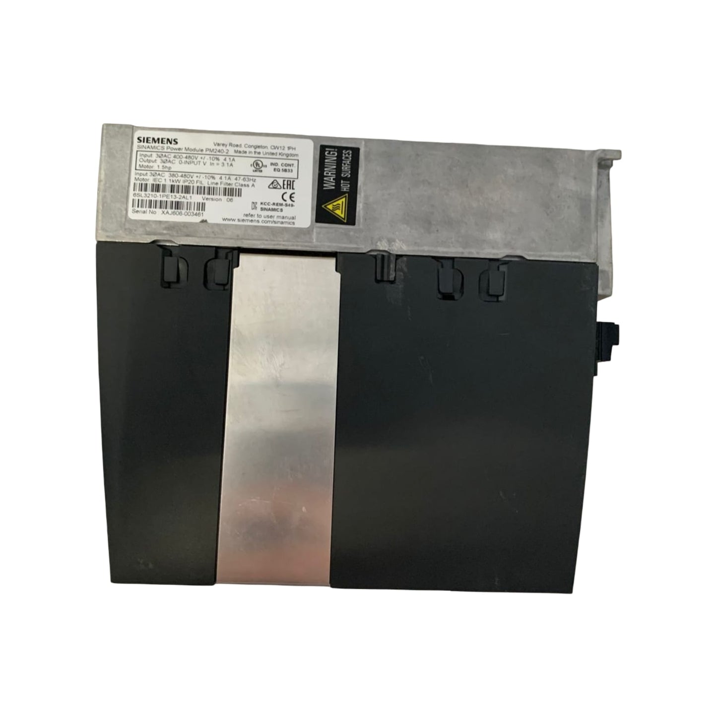 SIEMENS 6SL3210-1PE13-2AL1