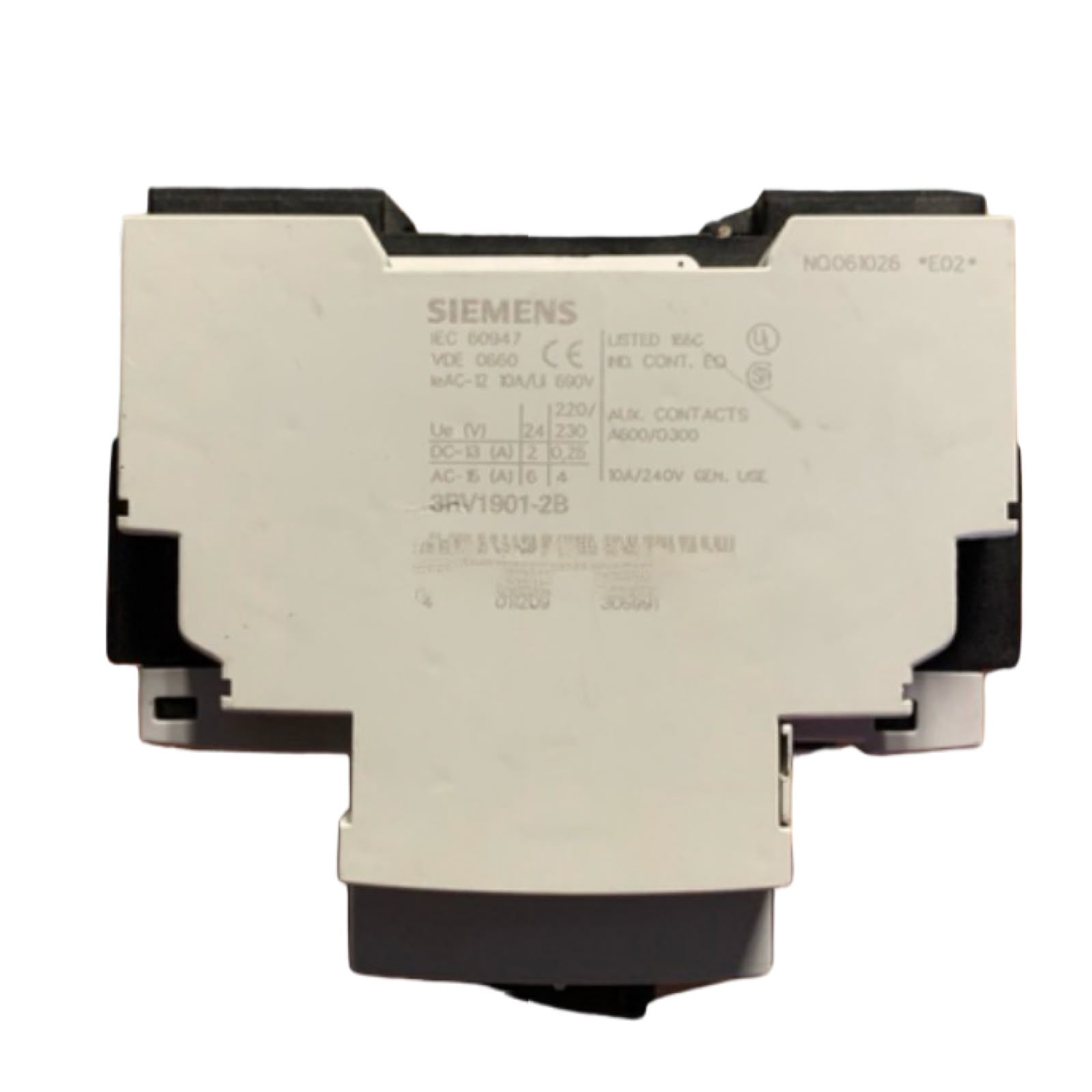SIEMENS 3RV1021-1FA10+3RV1901-2B